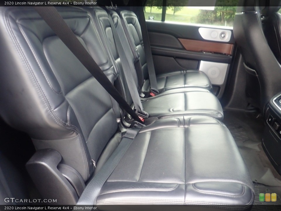 Ebony Interior Rear Seat for the 2020 Lincoln Navigator L Reserve 4x4 #146477814
