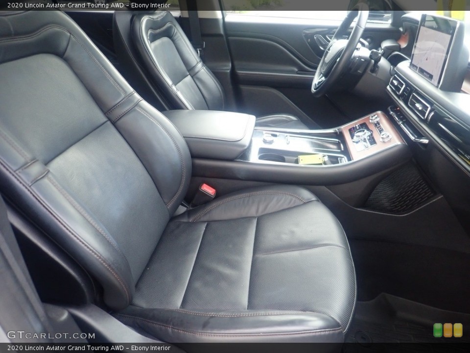 Ebony Interior Front Seat for the 2020 Lincoln Aviator Grand Touring AWD #146478230
