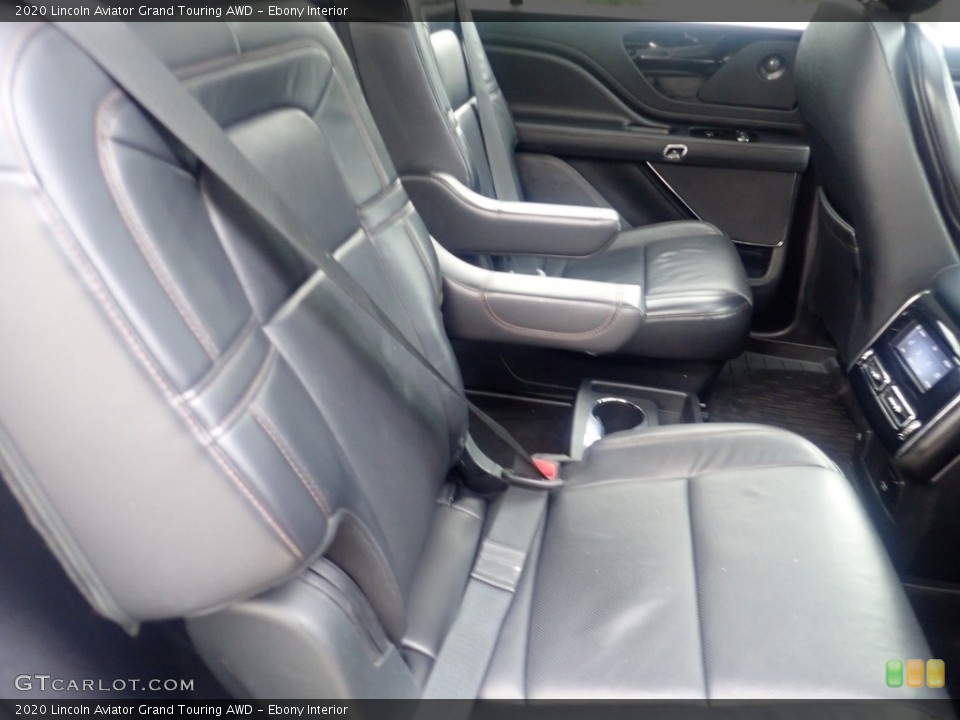 Ebony Interior Rear Seat for the 2020 Lincoln Aviator Grand Touring AWD #146478270