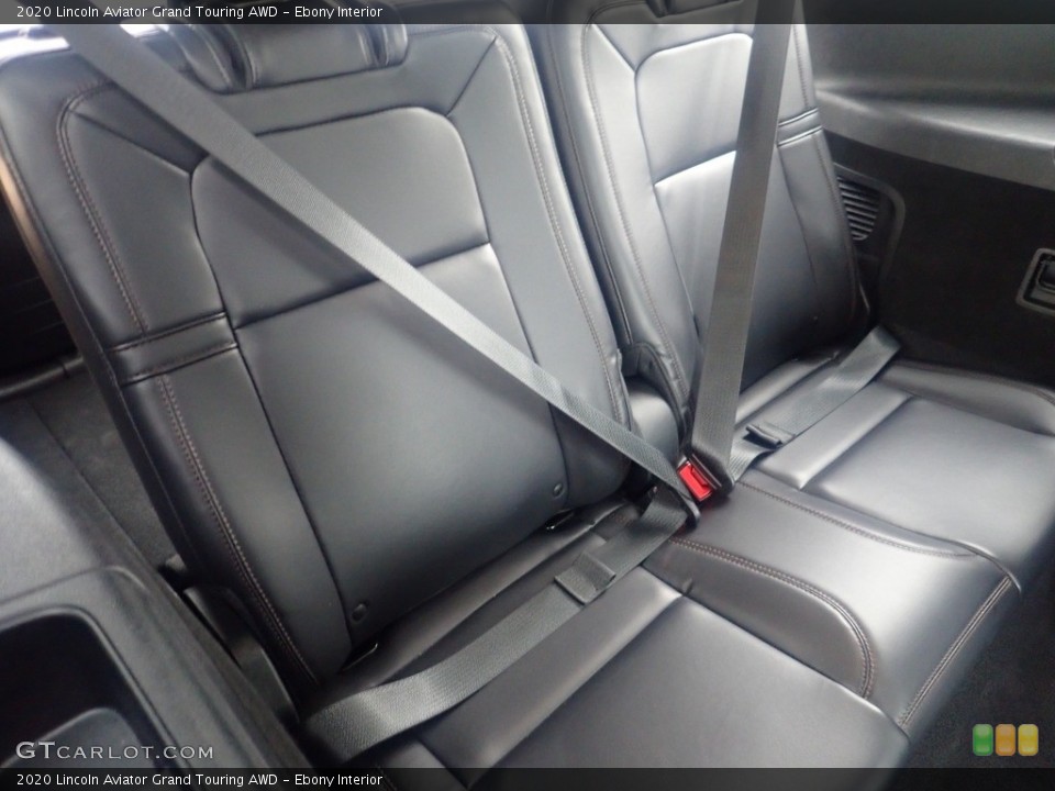 Ebony Interior Rear Seat for the 2020 Lincoln Aviator Grand Touring AWD #146478280