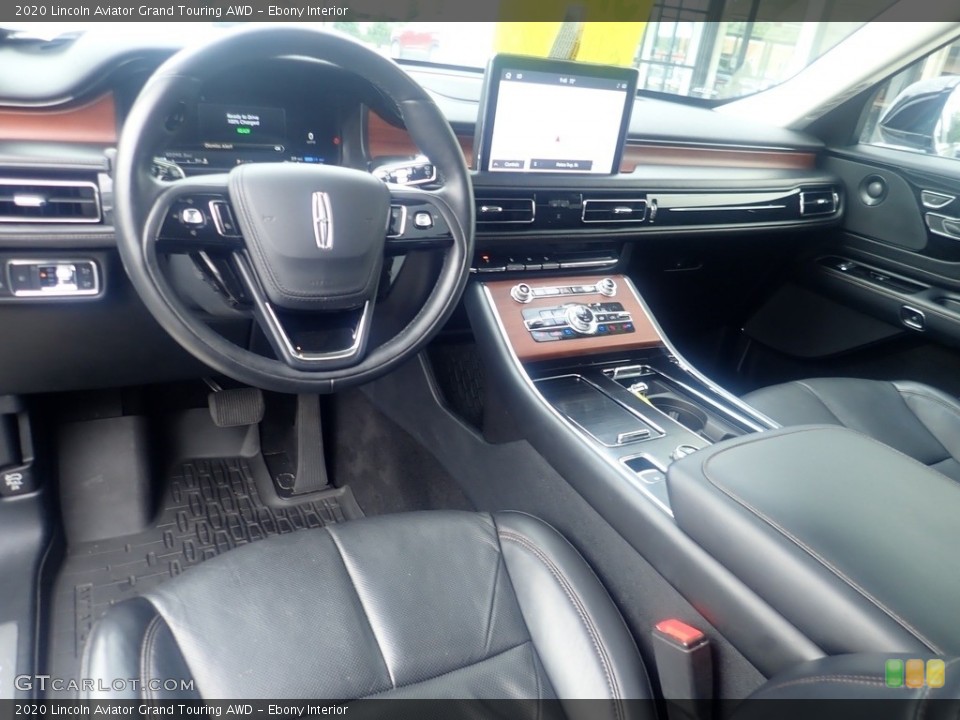 Ebony Interior Photo for the 2020 Lincoln Aviator Grand Touring AWD #146478327