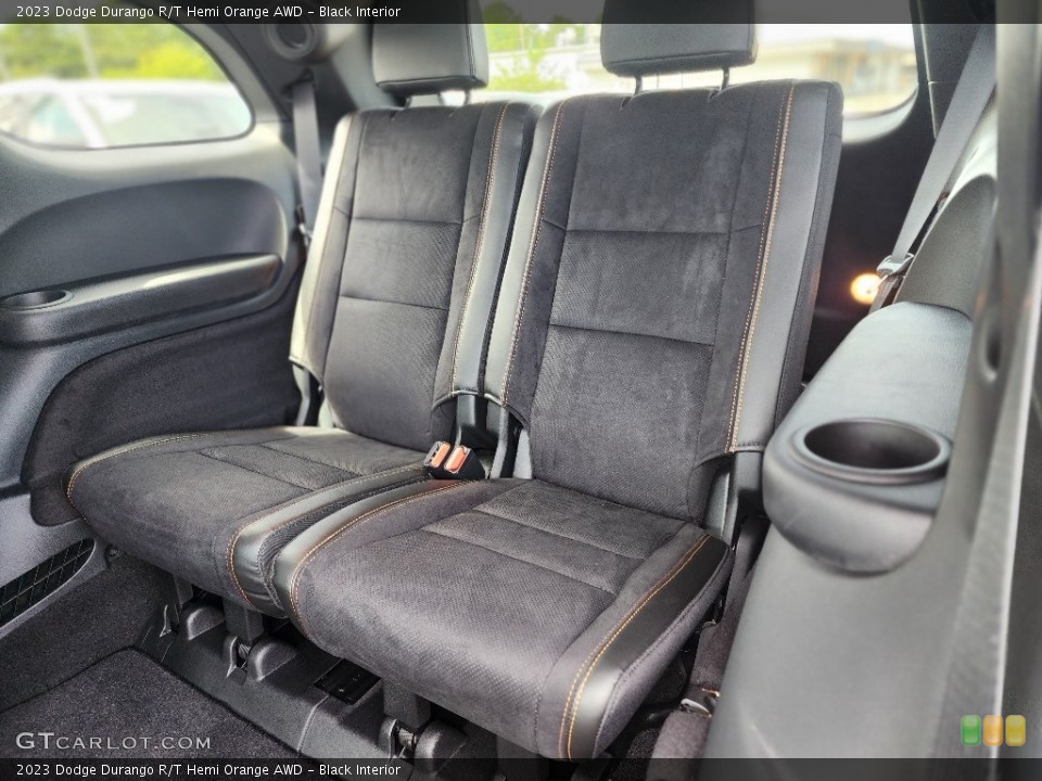 Black Interior Rear Seat for the 2023 Dodge Durango R/T Hemi Orange AWD #146478534