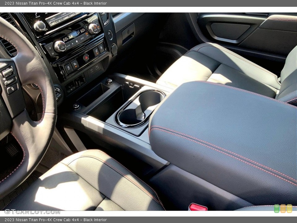 Black Interior Front Seat for the 2023 Nissan Titan Pro-4X Crew Cab 4x4 #146478615