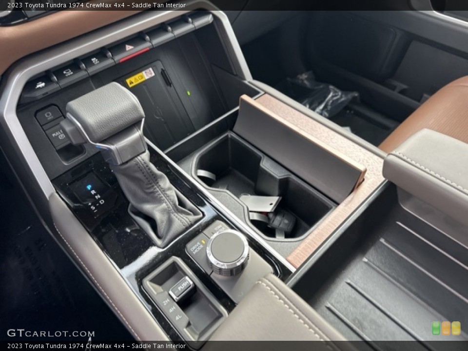 Saddle Tan Interior Transmission for the 2023 Toyota Tundra 1974 CrewMax 4x4 #146478987