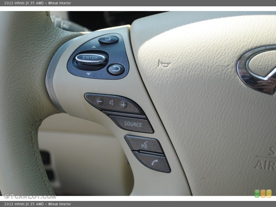 Wheat Interior Steering Wheel for the 2013 Infiniti JX 35 AWD #146479380