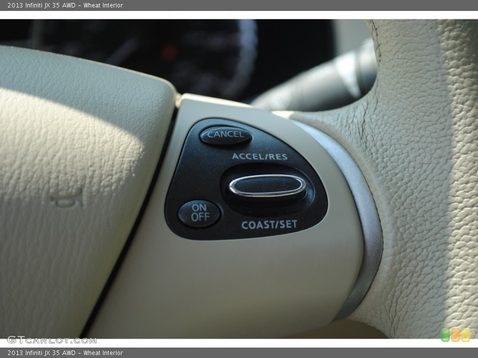 Wheat Interior Steering Wheel for the 2013 Infiniti JX 35 AWD #146479392