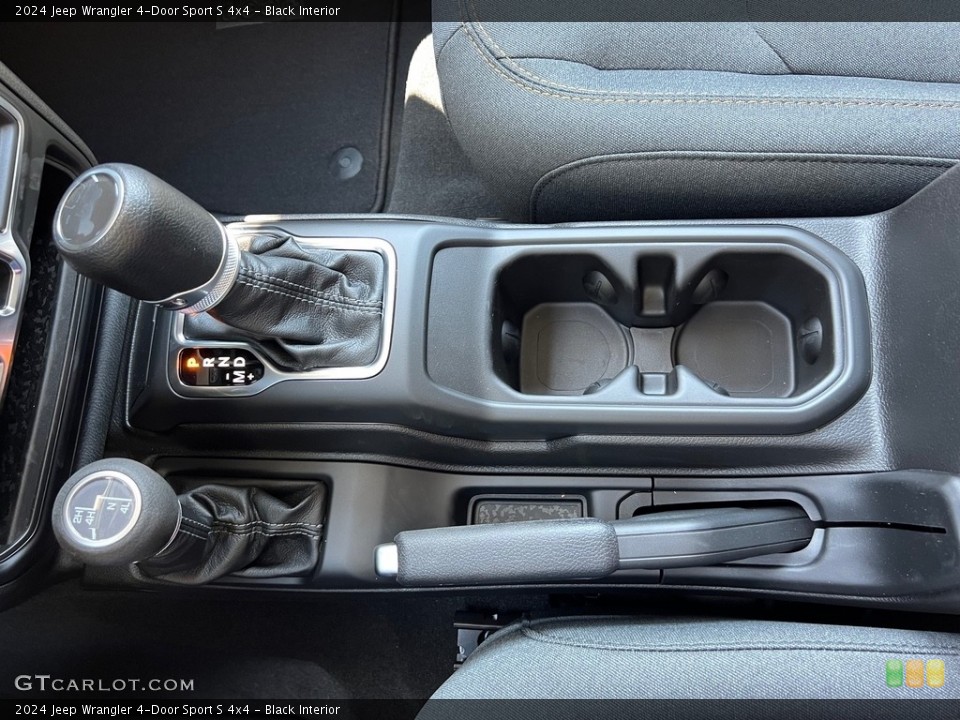 Black Interior Transmission for the 2024 Jeep Wrangler 4-Door Sport S 4x4 #146479395