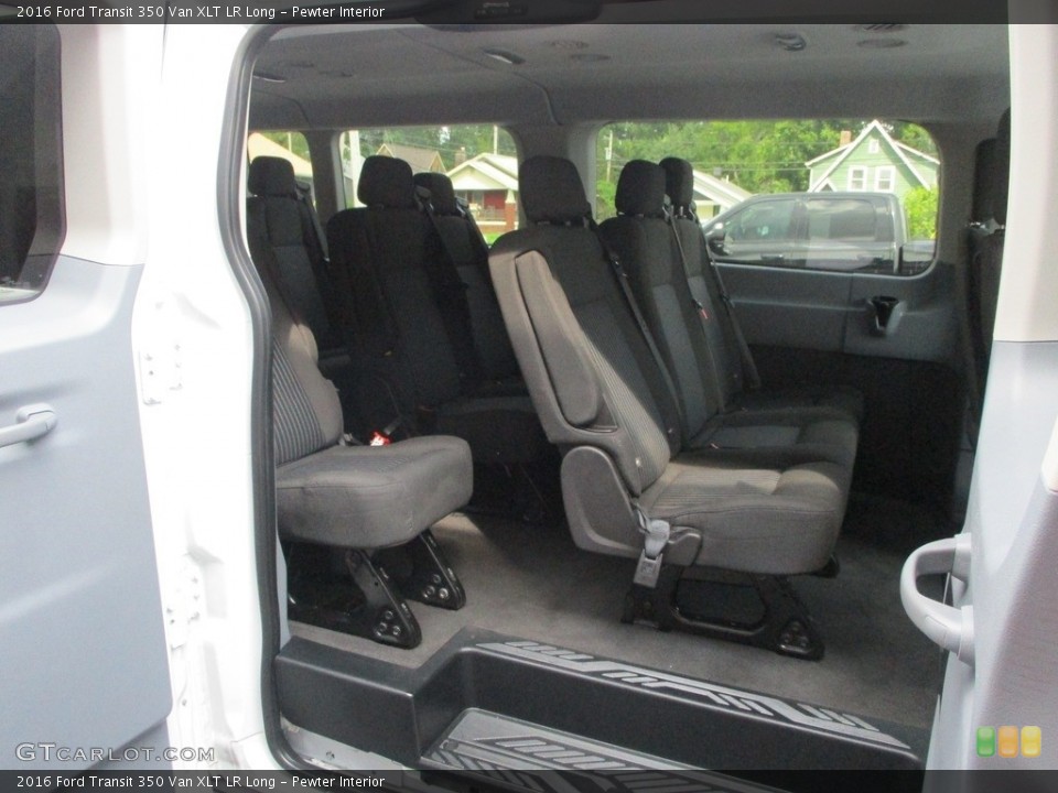 Pewter Interior Rear Seat for the 2016 Ford Transit 350 Van XLT LR Long #146479740