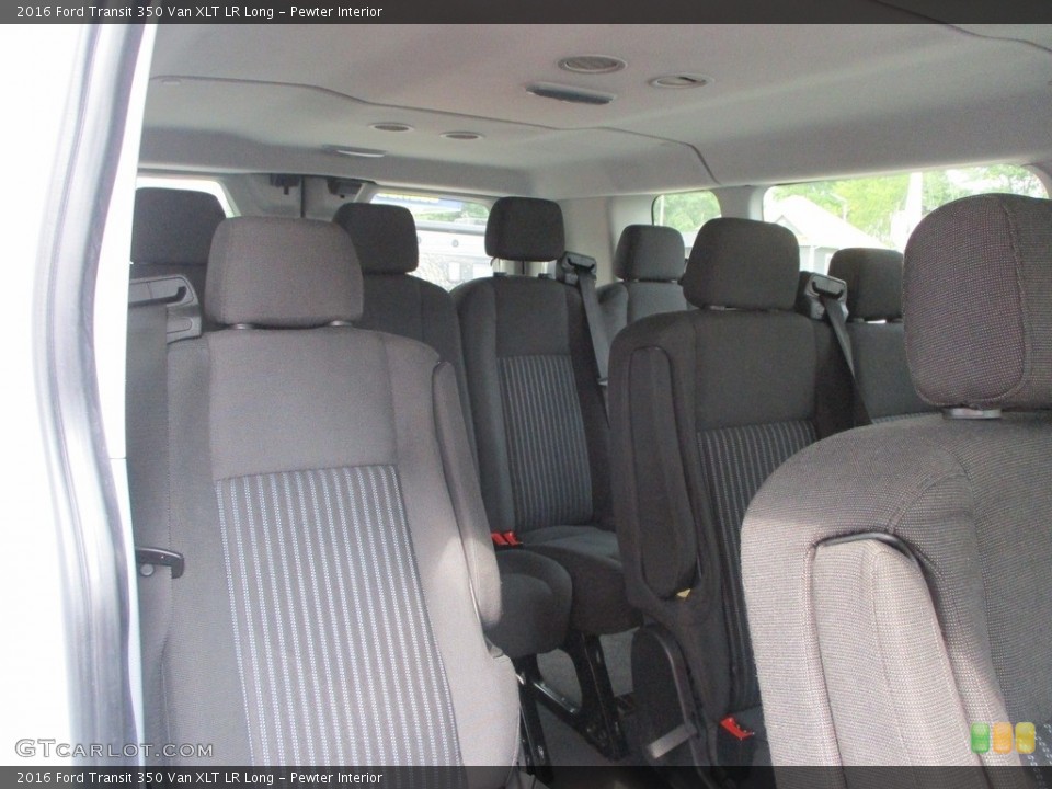 Pewter Interior Rear Seat for the 2016 Ford Transit 350 Van XLT LR Long #146479749