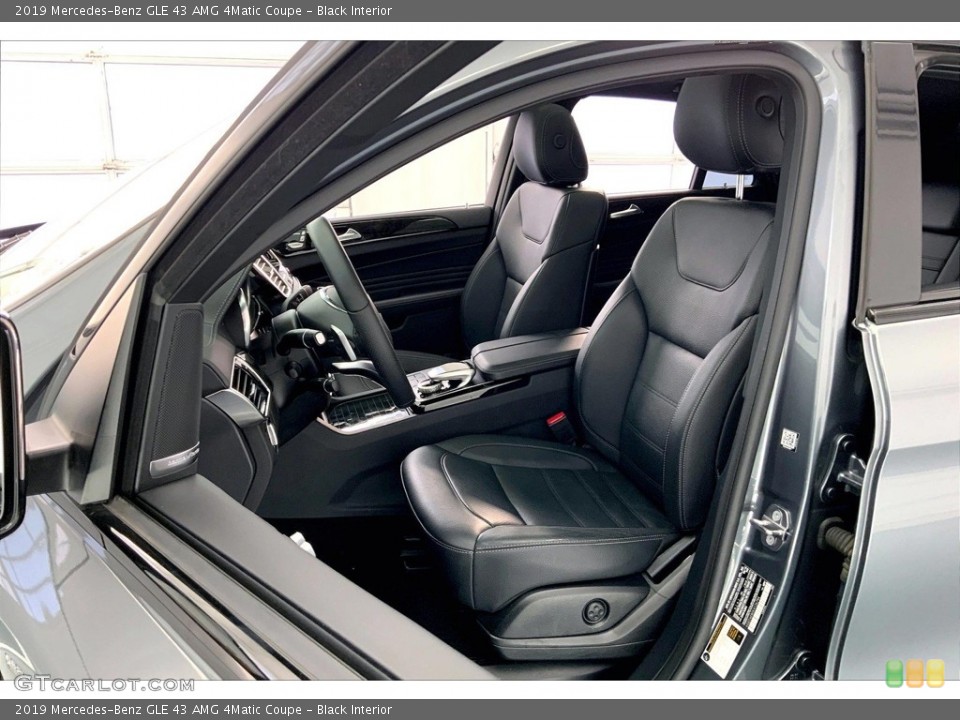 Black Interior Front Seat for the 2019 Mercedes-Benz GLE 43 AMG 4Matic Coupe #146479764