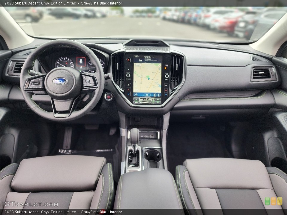 Gray/Slate Black Interior Dashboard for the 2023 Subaru Ascent Onyx Edition Limited #146480641