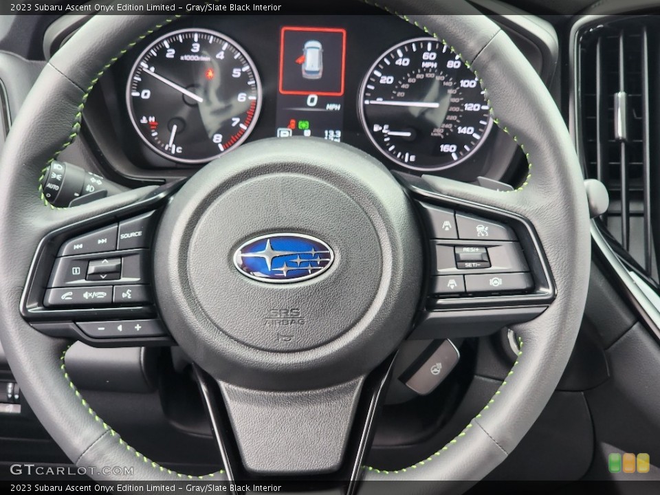 Gray/Slate Black Interior Steering Wheel for the 2023 Subaru Ascent Onyx Edition Limited #146480713