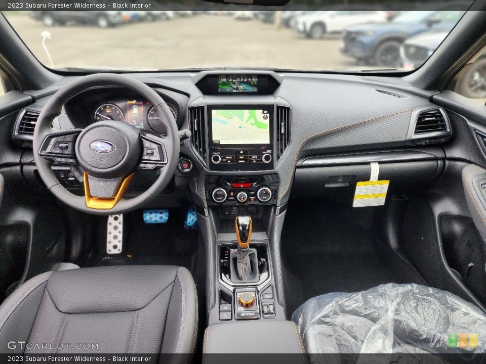 Black Interior Dashboard for the 2023 Subaru Forester Wilderness #146480911