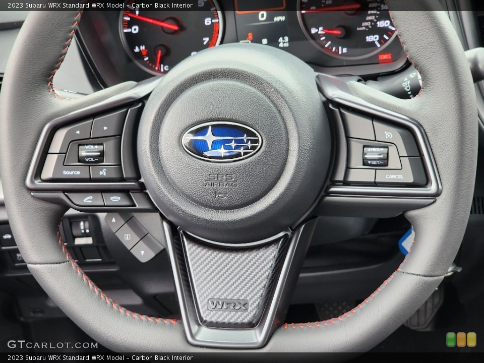 Carbon Black Interior Steering Wheel for the 2023 Subaru WRX  #146481286