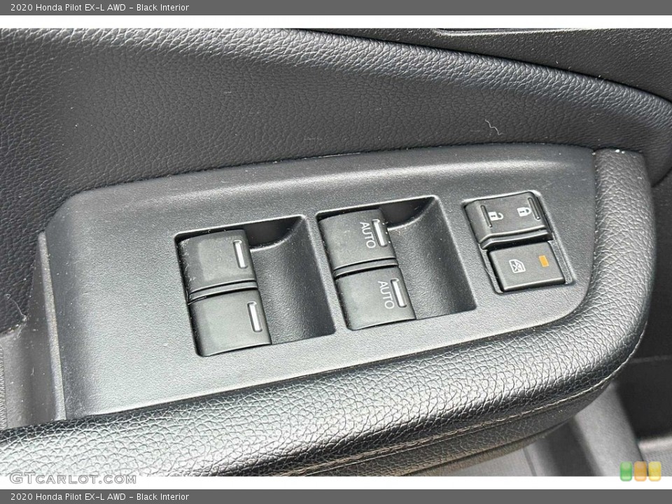 Black Interior Controls for the 2020 Honda Pilot EX-L AWD #146481531