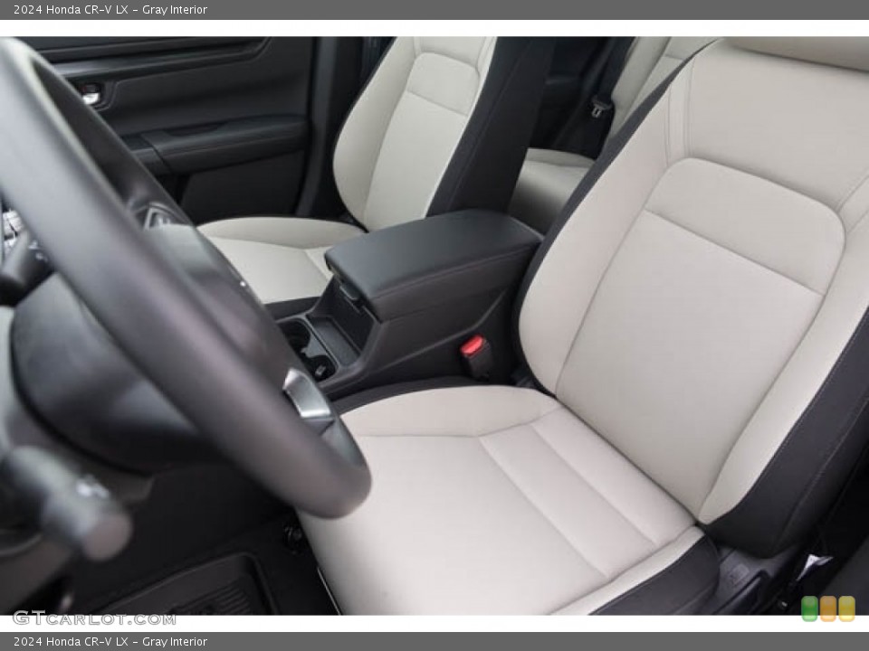 Gray Interior Front Seat for the 2024 Honda CR-V LX #146481904