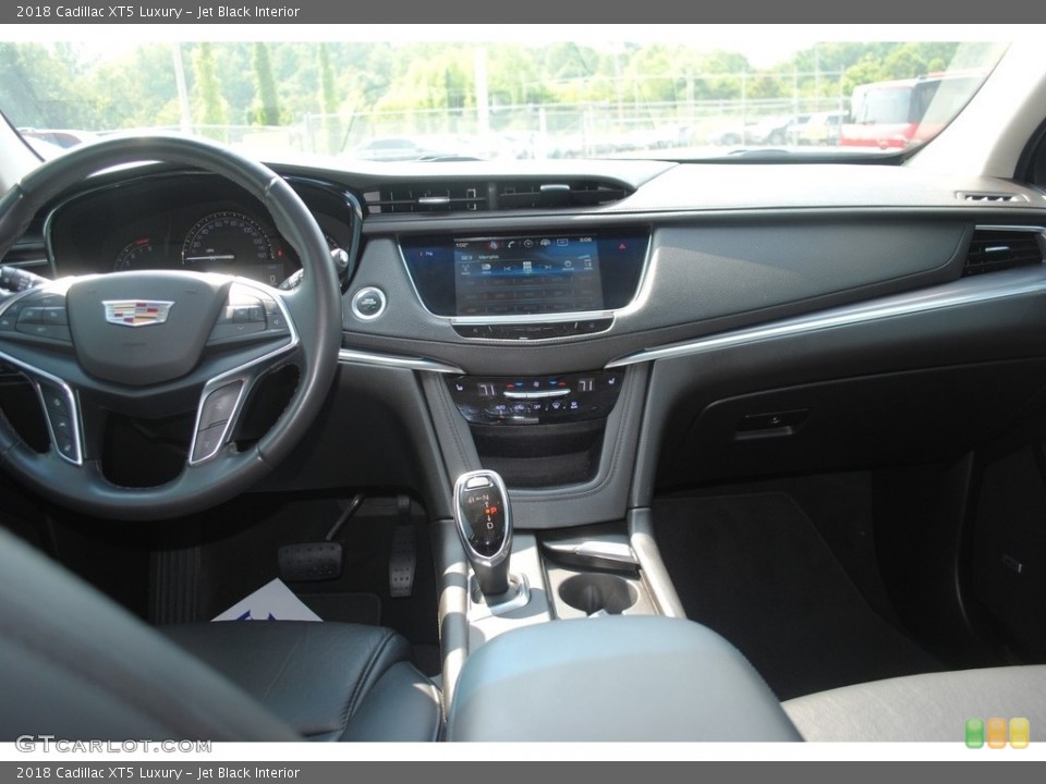 Jet Black Interior Dashboard for the 2018 Cadillac XT5 Luxury #146482002