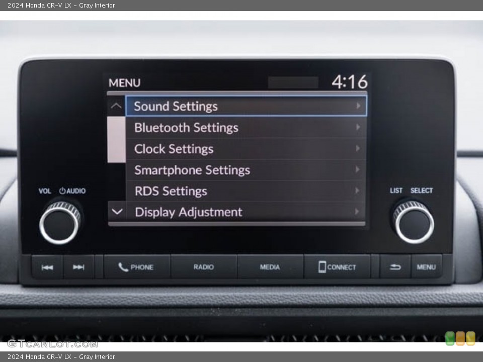 Gray Interior Controls for the 2024 Honda CR-V LX #146482046