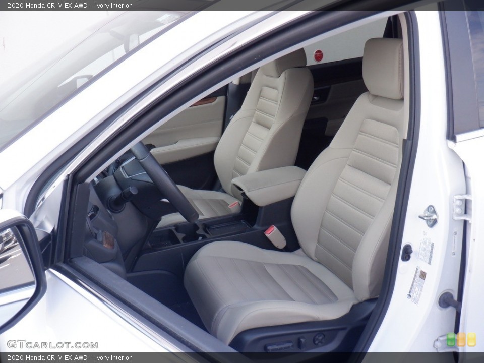 Ivory Interior Front Seat for the 2020 Honda CR-V EX AWD #146482297