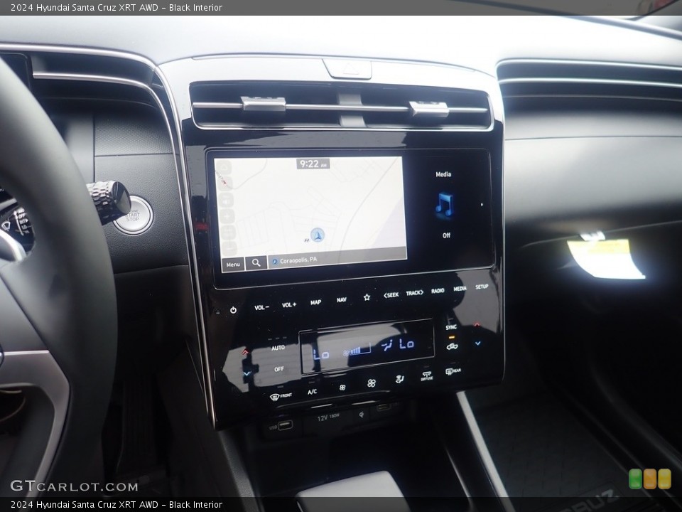Black Interior Controls for the 2024 Hyundai Santa Cruz XRT AWD #146482710