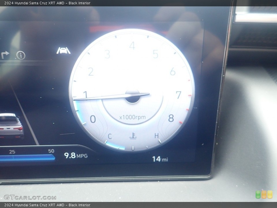 Black Interior Gauges for the 2024 Hyundai Santa Cruz XRT AWD #146482755