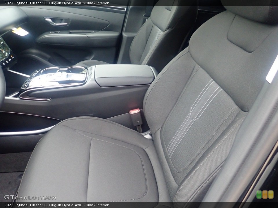 Black Interior Front Seat for the 2024 Hyundai Tucson SEL Plug-In Hybrid AWD #146483424