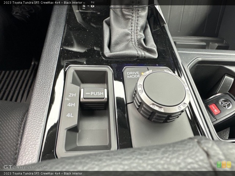 Black Interior Controls for the 2023 Toyota Tundra SR5 CrewMax 4x4 #146483527