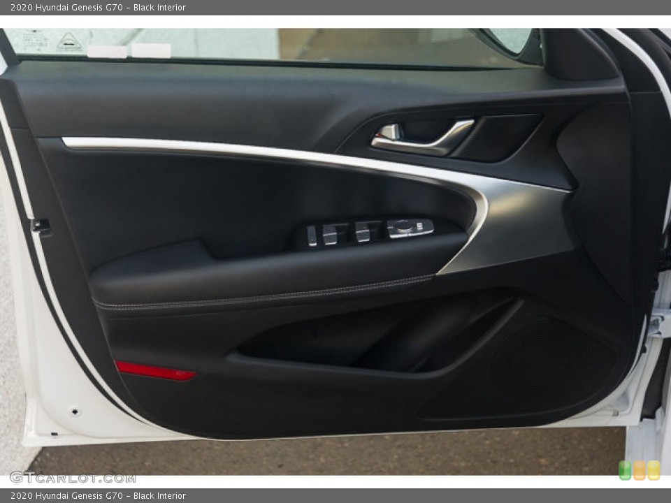 Black Interior Door Panel for the 2020 Hyundai Genesis G70 #146483534