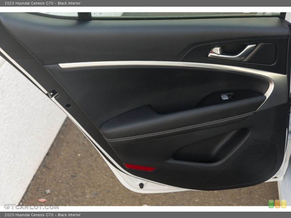 Black Interior Door Panel for the 2020 Hyundai Genesis G70 #146483579