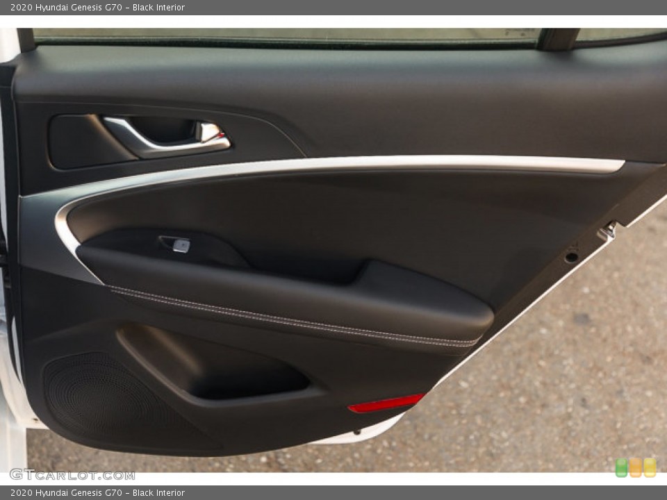 Black Interior Door Panel for the 2020 Hyundai Genesis G70 #146483623