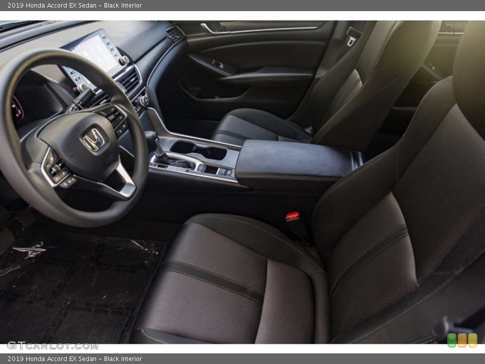 Black Interior Photo for the 2019 Honda Accord EX Sedan #146484787
