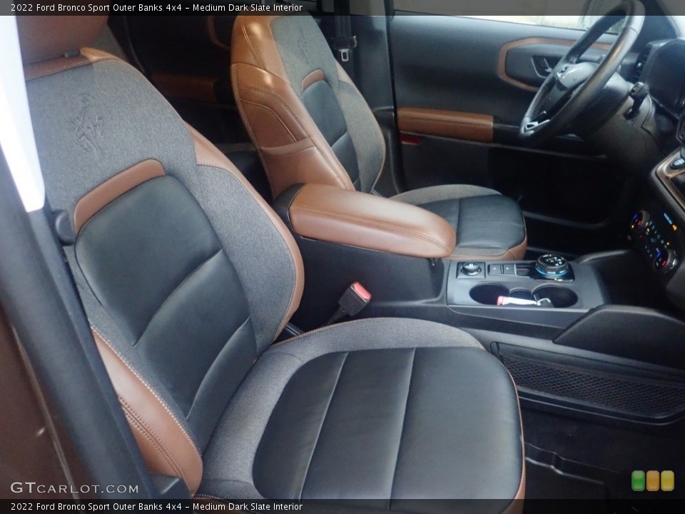 Medium Dark Slate 2022 Ford Bronco Sport Interiors