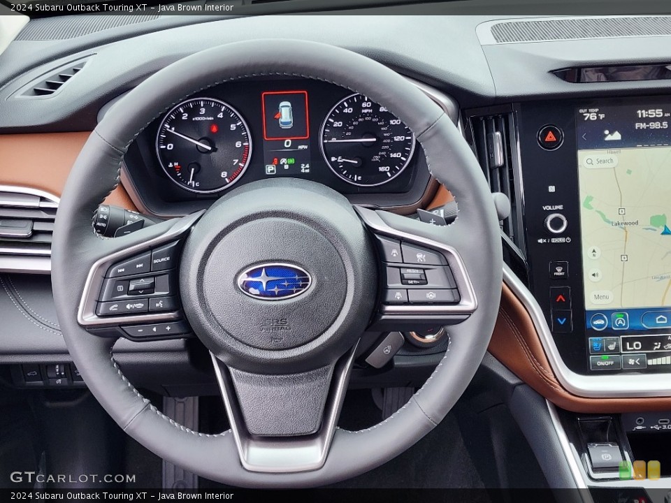 Java Brown Interior Steering Wheel for the 2024 Subaru Outback Touring XT #146485647