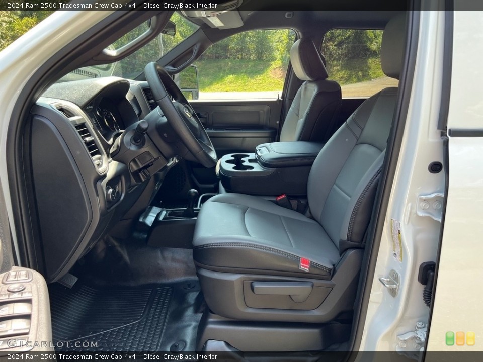 Diesel Gray/Black Interior Front Seat for the 2024 Ram 2500 Tradesman Crew Cab 4x4 #146486096