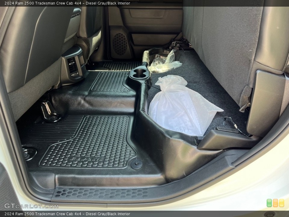 Diesel Gray/Black Interior Rear Seat for the 2024 Ram 2500 Tradesman Crew Cab 4x4 #146486157
