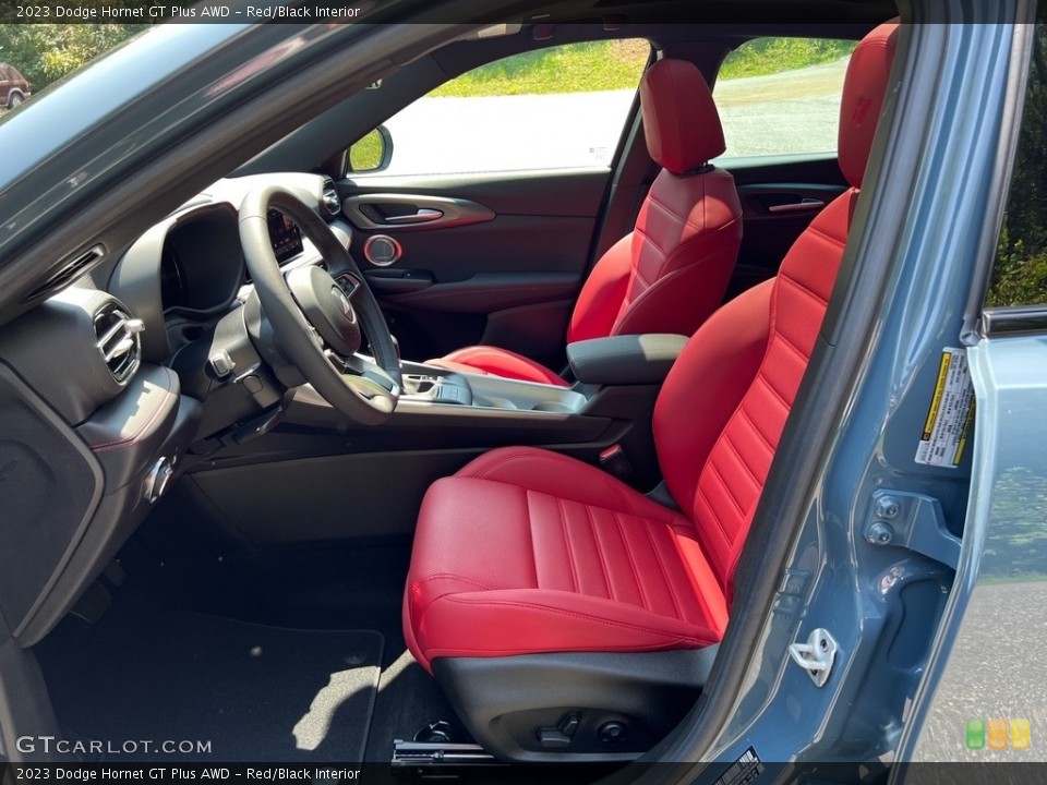 Red/Black Interior Photo for the 2023 Dodge Hornet GT Plus AWD #146486602