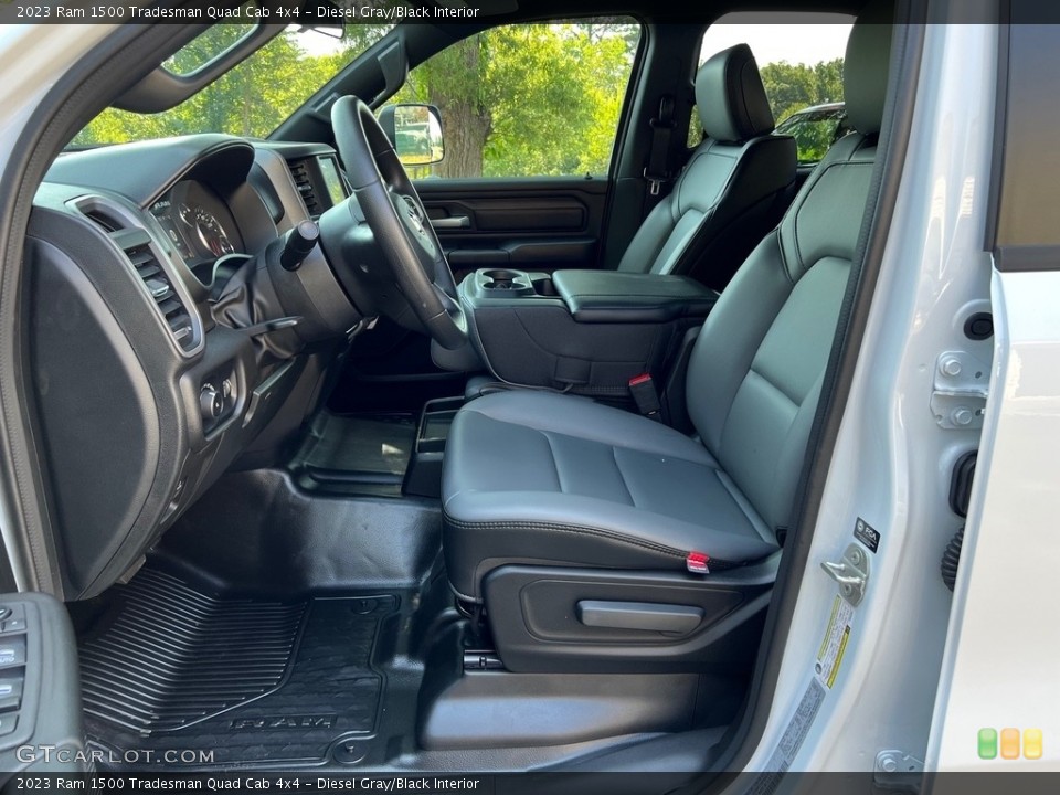 Diesel Gray/Black Interior Photo for the 2023 Ram 1500 Tradesman Quad Cab 4x4 #146487418