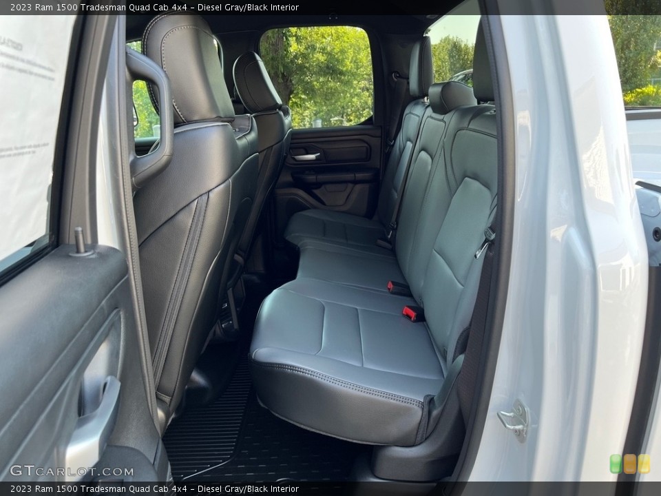 Diesel Gray/Black Interior Rear Seat for the 2023 Ram 1500 Tradesman Quad Cab 4x4 #146487448