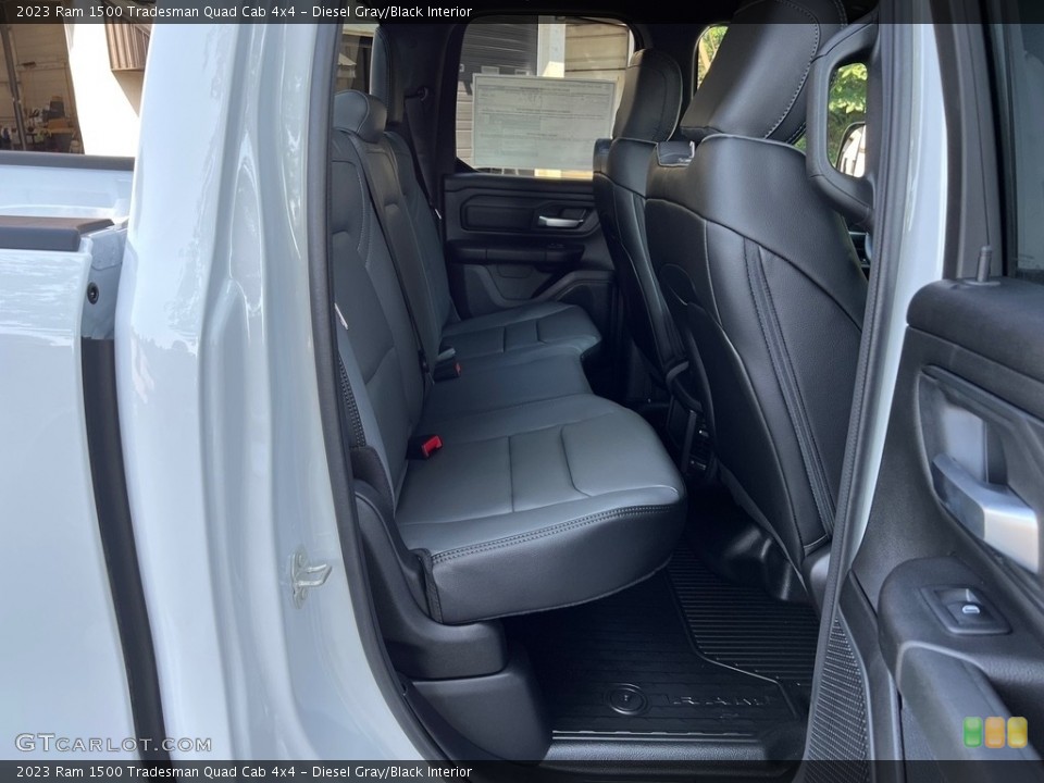 Diesel Gray/Black Interior Rear Seat for the 2023 Ram 1500 Tradesman Quad Cab 4x4 #146487472