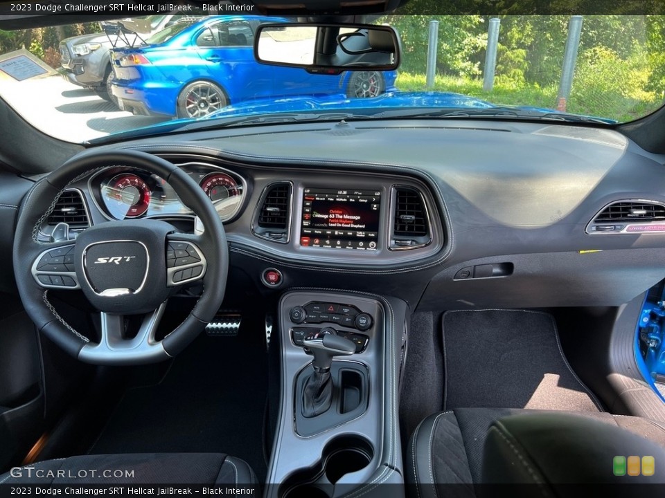 Black Interior Dashboard for the 2023 Dodge Challenger SRT Hellcat JailBreak #146487790