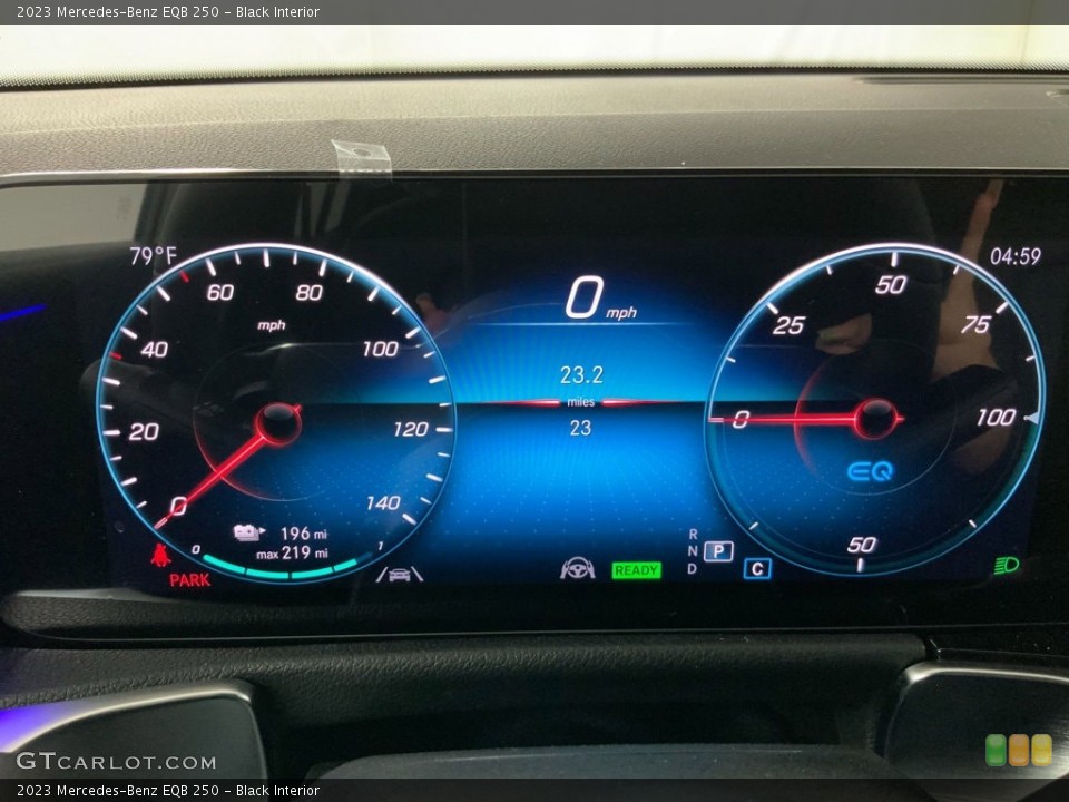 Black Interior Gauges for the 2023 Mercedes-Benz EQB 250 #146489598