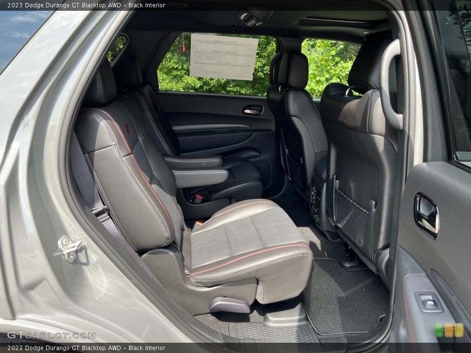 Black Interior Rear Seat for the 2023 Dodge Durango GT Blacktop AWD #146489645