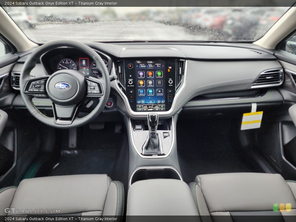 Titanium Gray Interior Dashboard for the 2024 Subaru Outback Onyx Edition XT #146489795