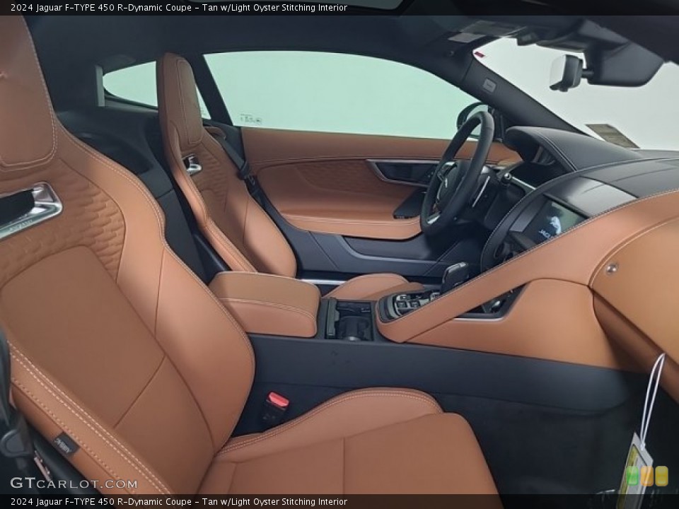 Tan w/Light Oyster Stitching Interior Photo for the 2024 Jaguar F-TYPE 450 R-Dynamic Coupe #146489811