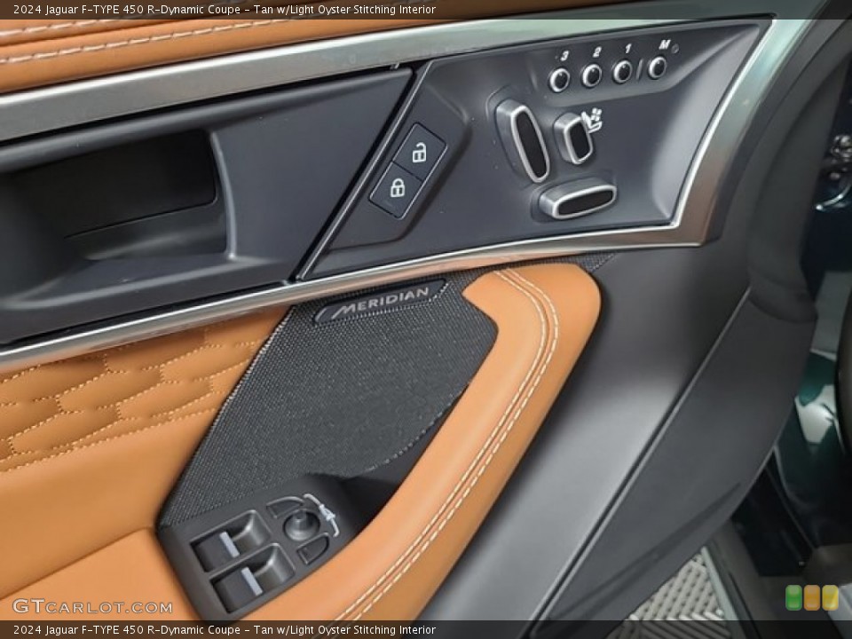 Tan w/Light Oyster Stitching Interior Door Panel for the 2024 Jaguar F-TYPE 450 R-Dynamic Coupe #146490004