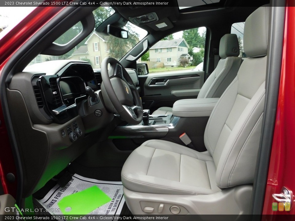 Gideon/Very Dark Atmosphere Interior Photo for the 2023 Chevrolet Silverado 1500 LTZ Crew Cab 4x4 #146490025
