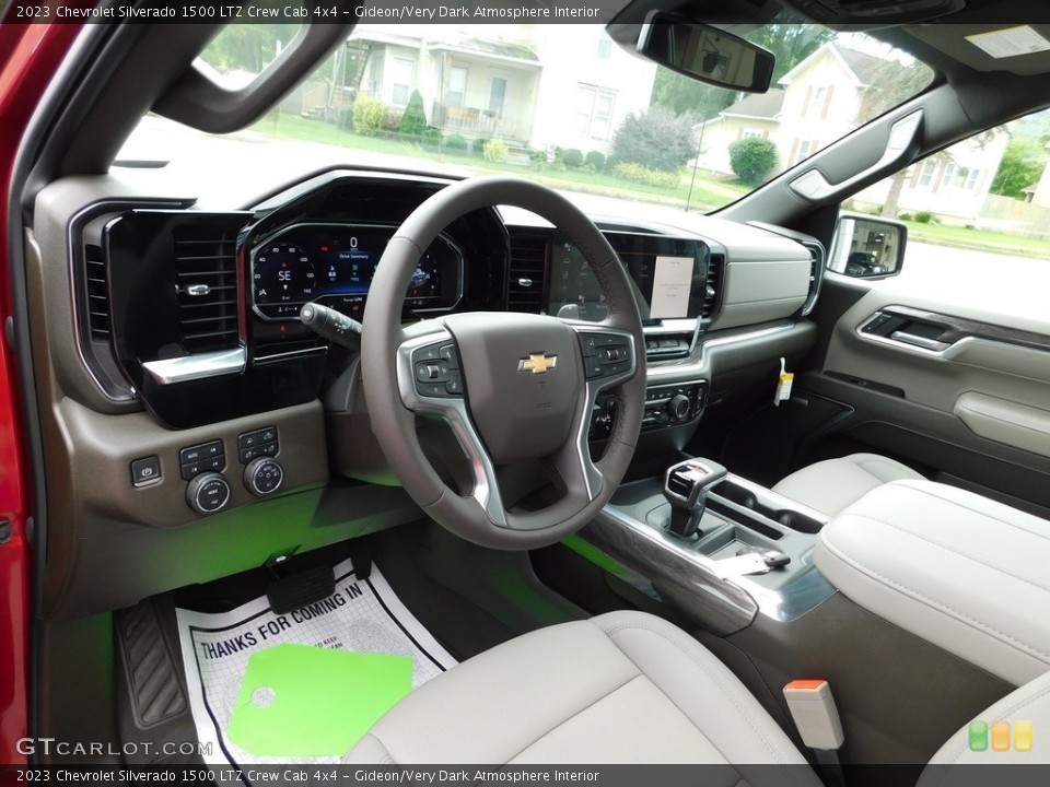 Gideon/Very Dark Atmosphere Interior Dashboard for the 2023 Chevrolet Silverado 1500 LTZ Crew Cab 4x4 #146490039