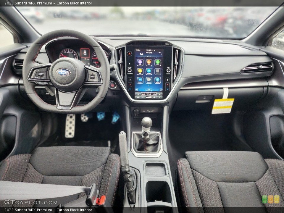 Carbon Black Interior Dashboard for the 2023 Subaru WRX Premium #146490148