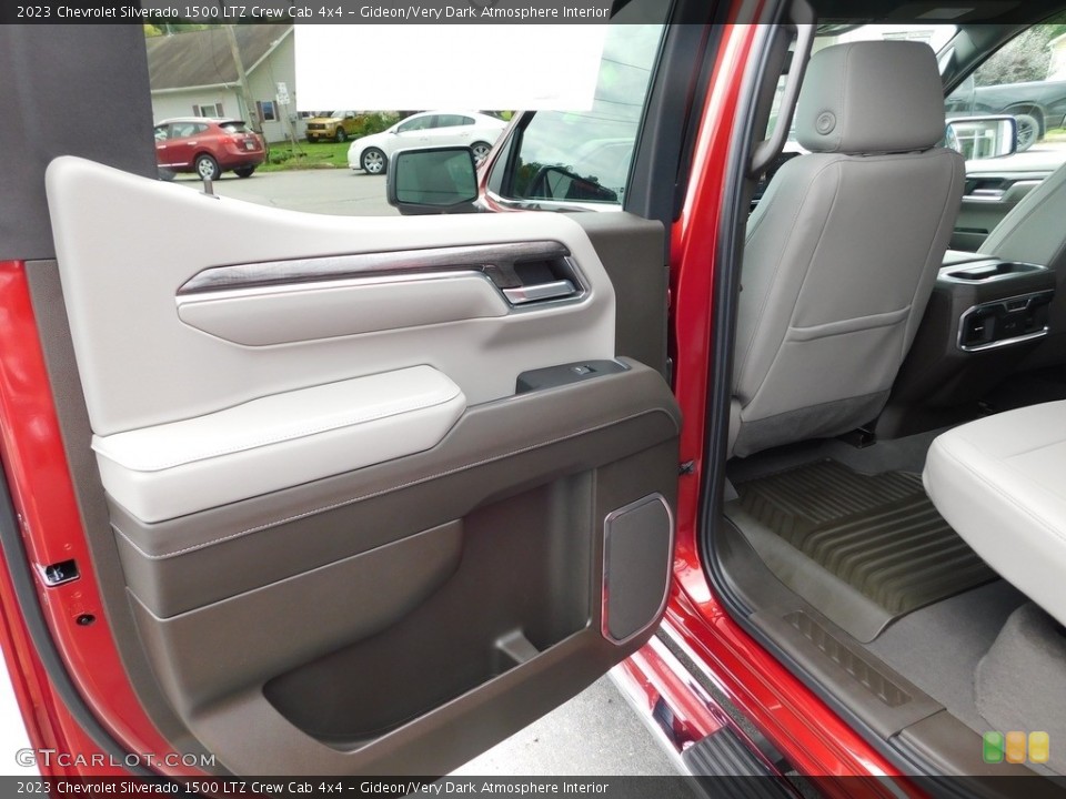 Gideon/Very Dark Atmosphere Interior Door Panel for the 2023 Chevrolet Silverado 1500 LTZ Crew Cab 4x4 #146490363