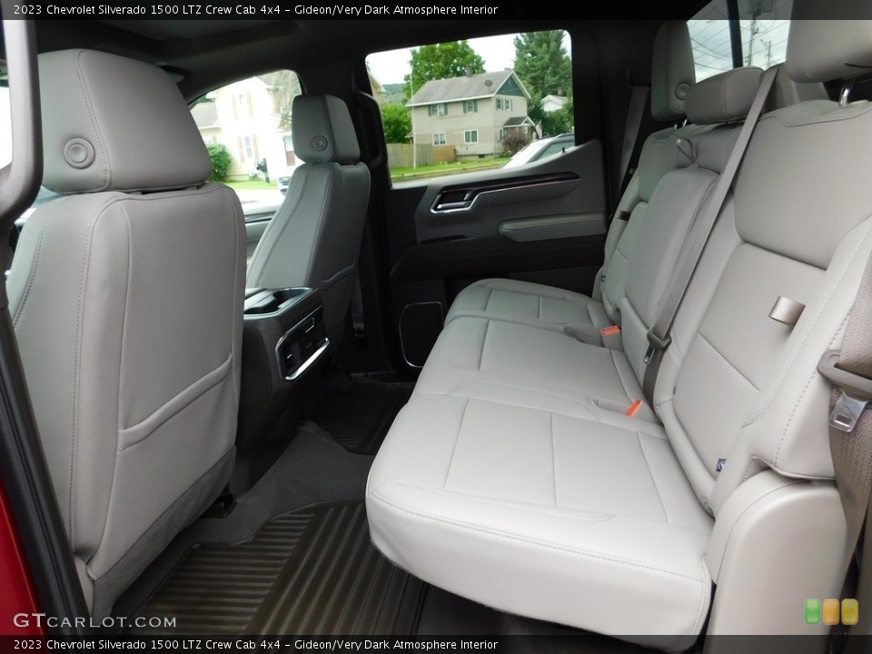 Gideon/Very Dark Atmosphere Interior Rear Seat for the 2023 Chevrolet Silverado 1500 LTZ Crew Cab 4x4 #146490380